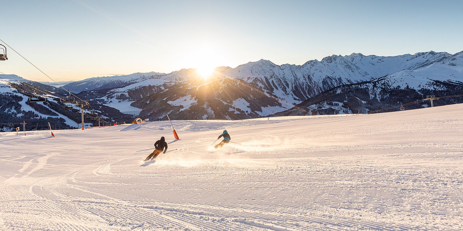 Skifahren Sonnenaufgang Gerlos | © Zillertal Arena